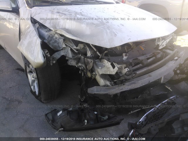 1G11D5RR8DF104013 - 2013 CHEVROLET MALIBU 1LT WHITE photo 6