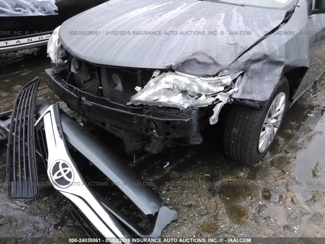4T4BF1FK1ER438078 - 2014 TOYOTA CAMRY L/SE/LE/XLE 灰色 照片 6