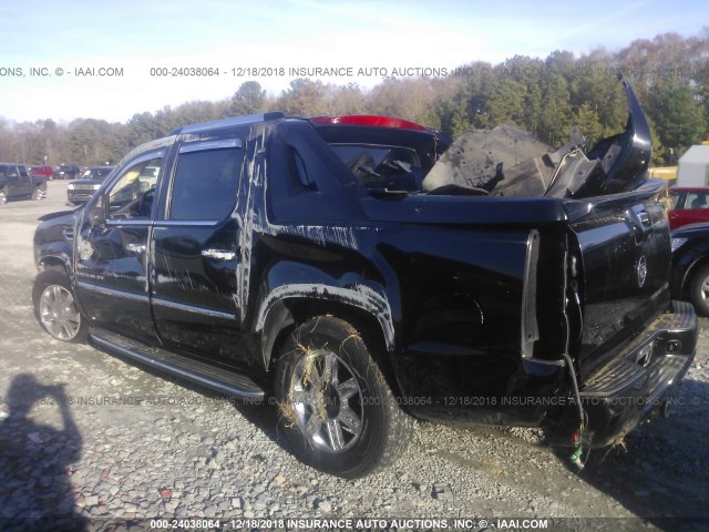 3GYFK628X7G233460 - 2007 CADILLAC ESCALADE EXT BLACK photo 3