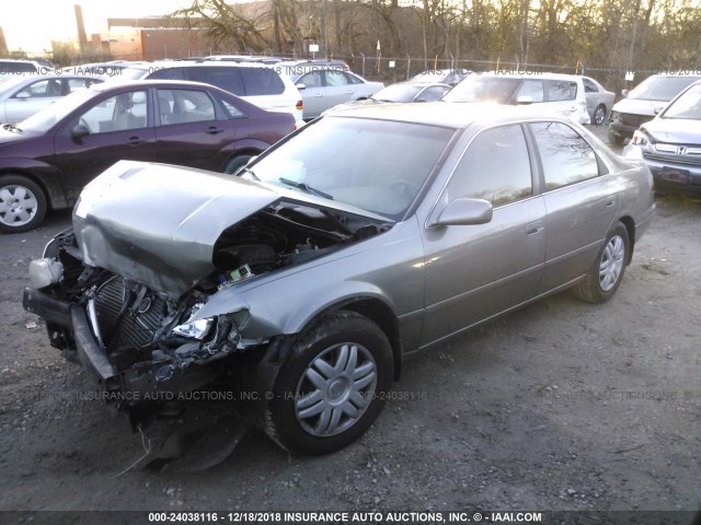 4T1BG22K61U048008 - 2001 TOYOTA CAMRY CE/LE/XLE Pewter photo 2