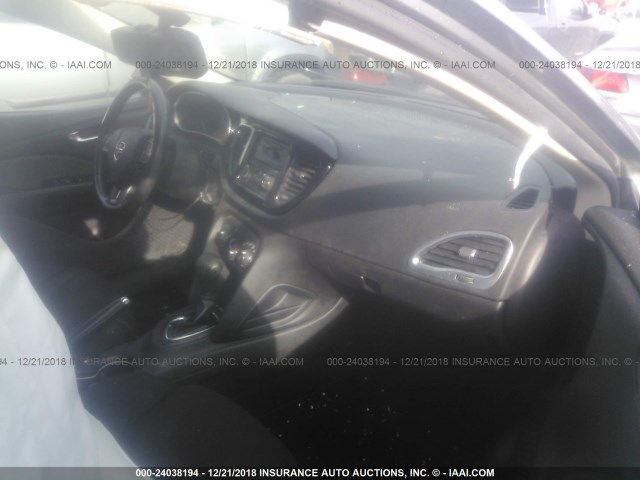 1C3CDFBA7DD155187 - 2013 DODGE DART SXT GRAY photo 5