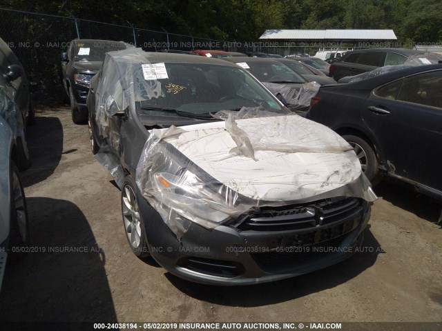 1C3CDFBA7DD155187 - 2013 DODGE DART SXT GRAY photo 6