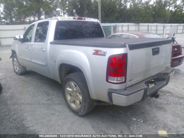 3GTP1VE0XDG216649 - 2013 GMC SIERRA C1500 SLE SILVER photo 3