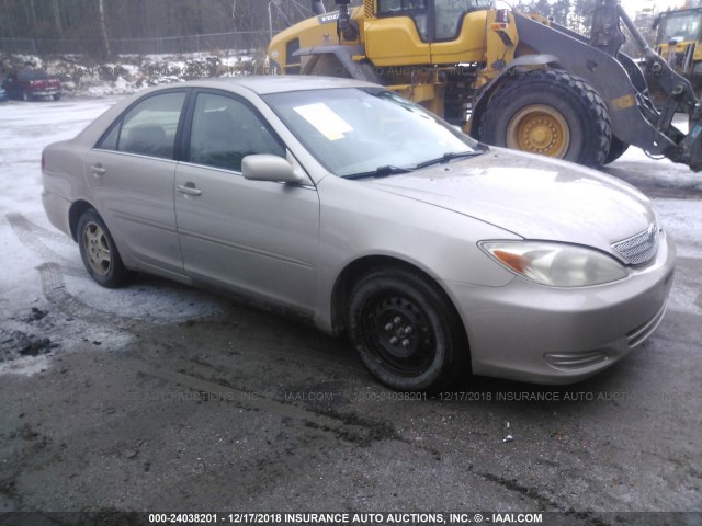 4T1BF32K43U058984 - 2003 TOYOTA CAMRY LE/XLE/SE GOLD photo 1