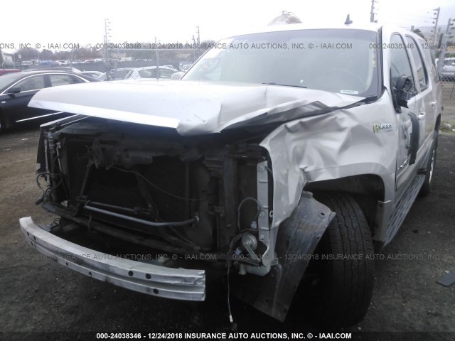 1GKFC13528R213896 - 2008 GMC YUKON HYBRID SILVER photo 2