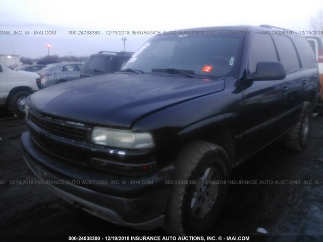 1GNEK13Z25J226789 - 2005 CHEVROLET TAHOE K1500 BLACK photo 6