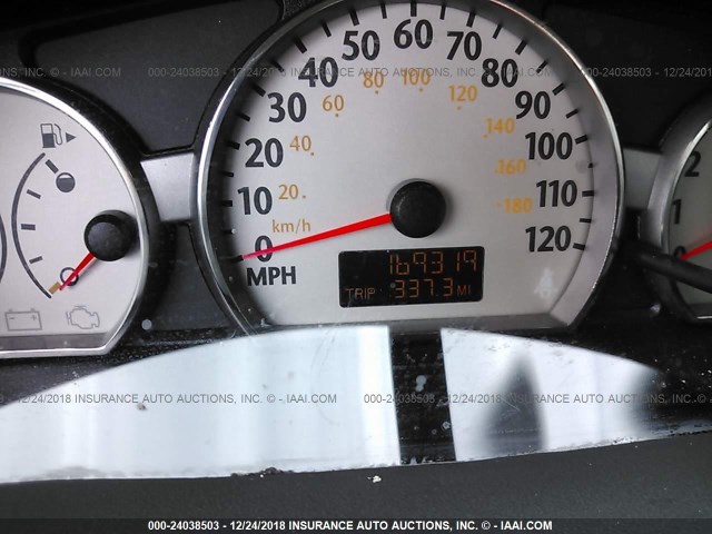 1G8AL52F35Z102187 - 2005 SATURN ION LEVEL 3 GRAY photo 7