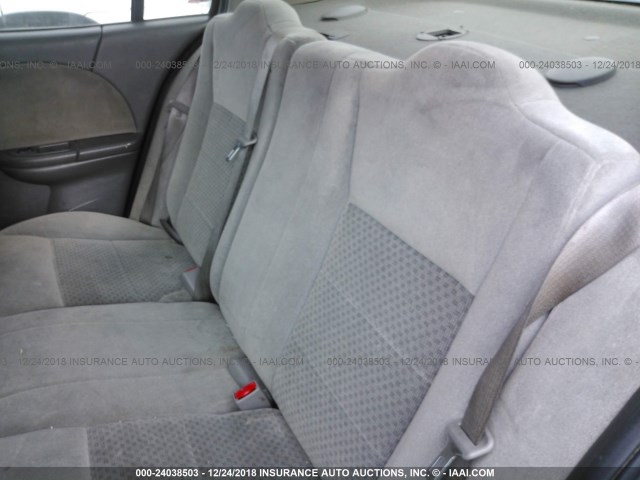 1G8AL52F35Z102187 - 2005 SATURN ION LEVEL 3 GRAY photo 8