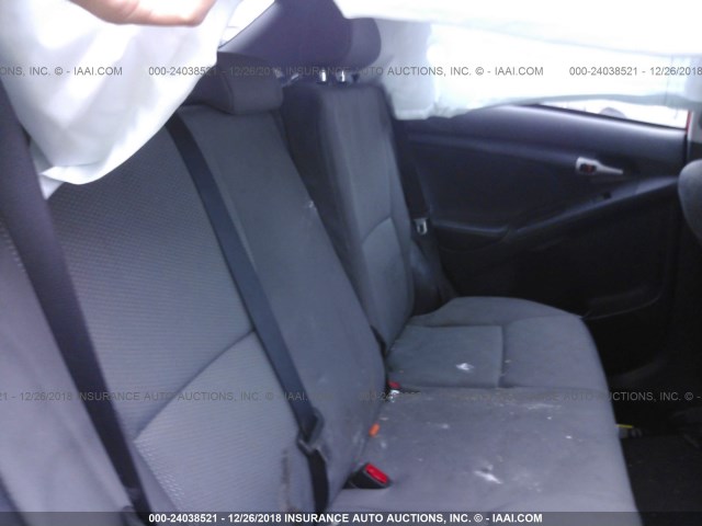 2T1KU40E19C071744 - 2009 TOYOTA COROLLA MATRIX  RED photo 8