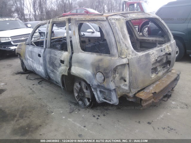 1GNDT13S262338466 - 2006 CHEVROLET TRAILBLAZER LS/LT BLACK photo 3