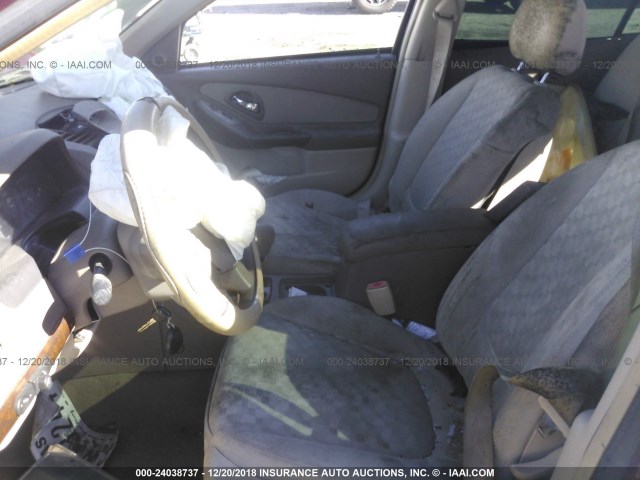 1G1ZT54815F244670 - 2005 CHEVROLET MALIBU LS BURGUNDY photo 5