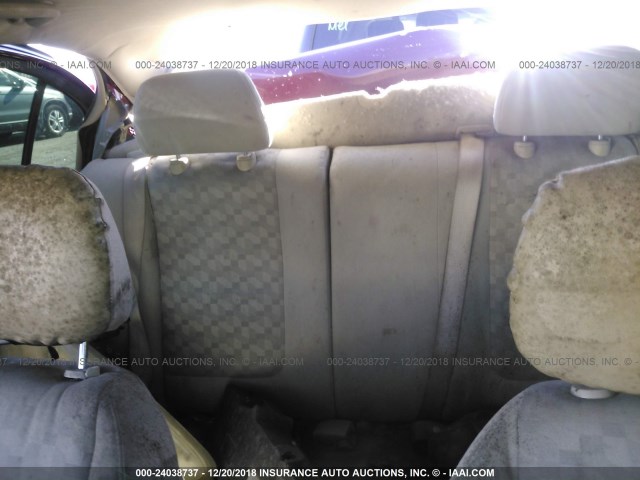 1G1ZT54815F244670 - 2005 CHEVROLET MALIBU LS BURGUNDY photo 8