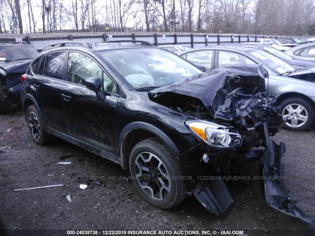 JF2GPABC2H8220472 - 2017 SUBARU CROSSTREK PREMIUM შავი ფოტო 1