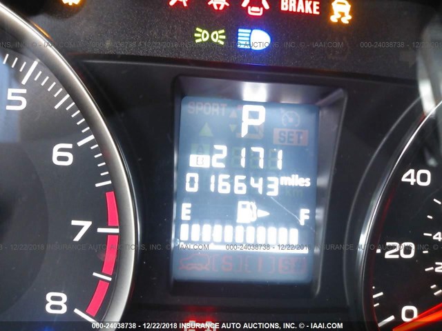 JF2GPABC2H8220472 - 2017 SUBARU CROSSTREK PREMIUM შავი ფოტო 7