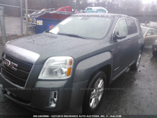 2GKALMEK5D6115000 - 2013 GMC TERRAIN SLE GRAY photo 2