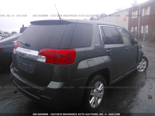 2GKALMEK5D6115000 - 2013 GMC TERRAIN SLE GRAY photo 4