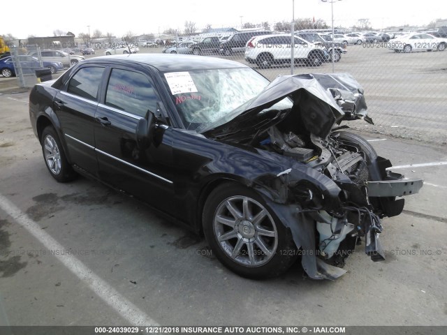 2C3KA43RX8H149163 - 2008 CHRYSLER 300 LX BLACK photo 1