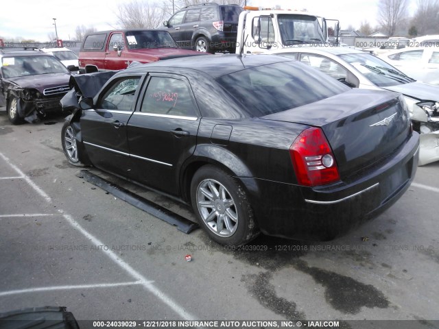 2C3KA43RX8H149163 - 2008 CHRYSLER 300 LX BLACK photo 3