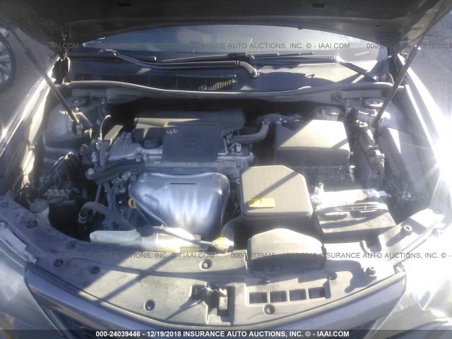 4T1BF1FK4EU421267 - 2014 TOYOTA CAMRY L/SE/LE/XLE 灰色 照片 10