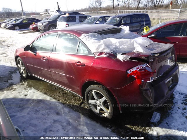 1G2ZG57N784104186 - 2008 PONTIAC G6 SE RED photo 3