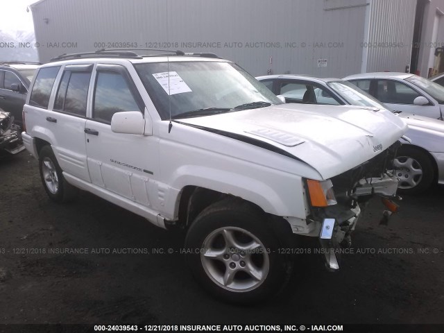 1J4GZ88Z3WC308089 - 1998 JEEP GRAND CHEROKEE LIMITED 5.9L WHITE photo 1