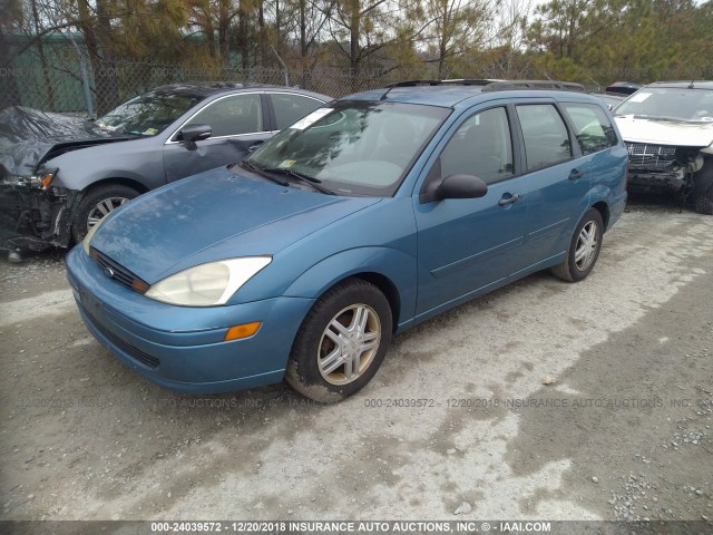 1FAFP36361W307623 - 2001 FORD FOCUS SE/SE COMFORT BLUE photo 2