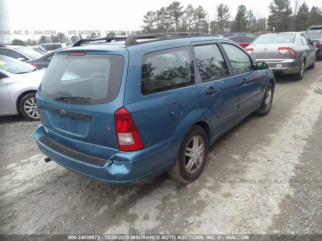 1FAFP36361W307623 - 2001 FORD FOCUS SE/SE COMFORT BLUE photo 4