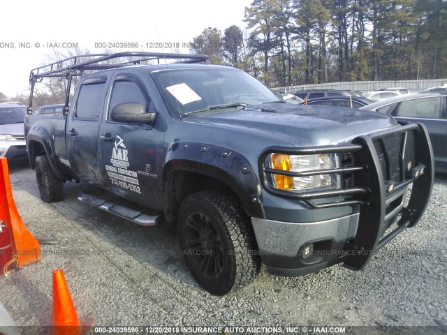 1GT12ZCG7EF168959 - 2014 GMC SIERRA K2500 HEAVY DUTY GRAY photo 1