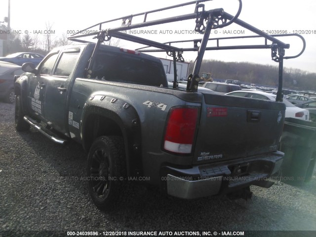 1GT12ZCG7EF168959 - 2014 GMC SIERRA K2500 HEAVY DUTY GRAY photo 3