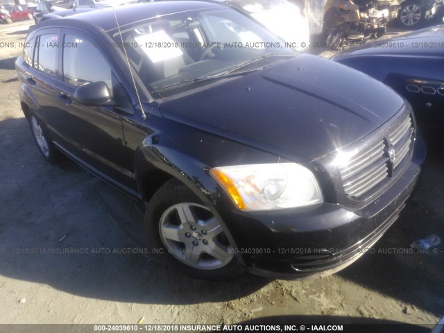 1B3HB28BX8D769805 - 2008 DODGE CALIBER BLACK photo 1