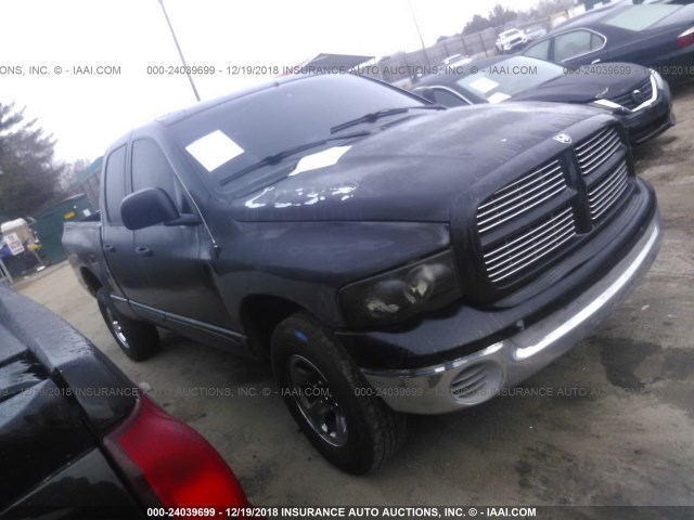 3D7HA18N42G198513 - 2002 DODGE RAM 1500 BLACK photo 1