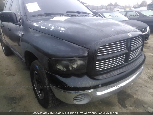 3D7HA18N42G198513 - 2002 DODGE RAM 1500 BLACK photo 6