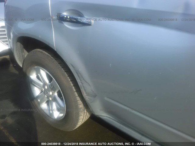 JN8AZ08TX6W401753 - 2006 NISSAN MURANO SL/SE/S SILVER photo 6