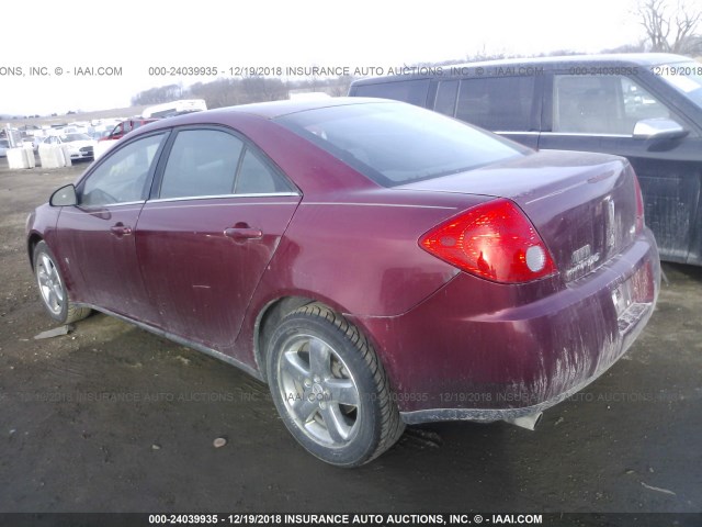 1G2ZH57N584252947 - 2008 PONTIAC G6 GT RED photo 3