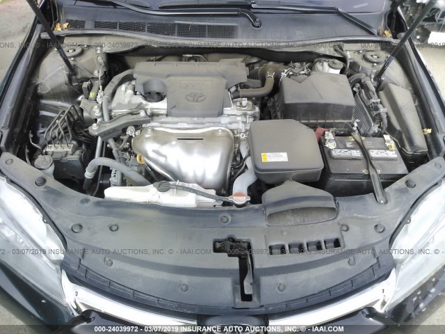 4T1BF1FK2GU215478 - 2016 TOYOTA CAMRY LE/XLE/SE/XSE 黑色 照片 10