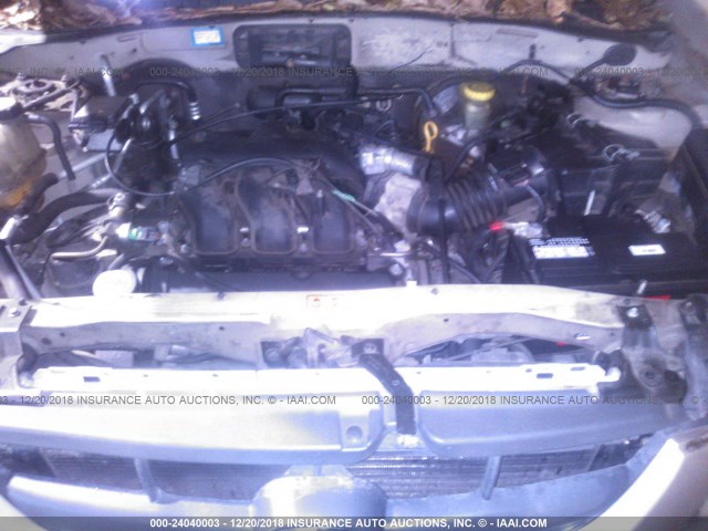 4F2YU091X1KM05470 - 2001 MAZDA TRIBUTE LX/ES 米色 照片 10