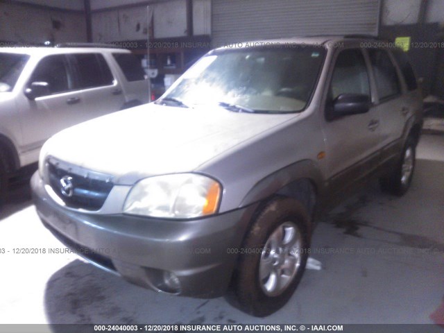 4F2YU091X1KM05470 - 2001 MAZDA TRIBUTE LX/ES 米色 照片 2