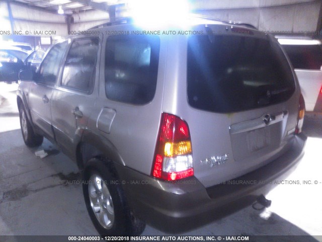 4F2YU091X1KM05470 - 2001 MAZDA TRIBUTE LX/ES 米色 照片 3
