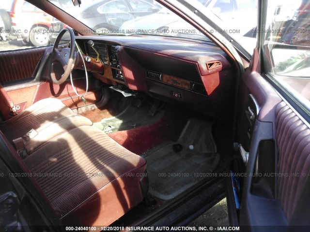 1G4AG54R5M6453230 - 1991 BUICK CENTURY SPECIAL MAROON photo 5