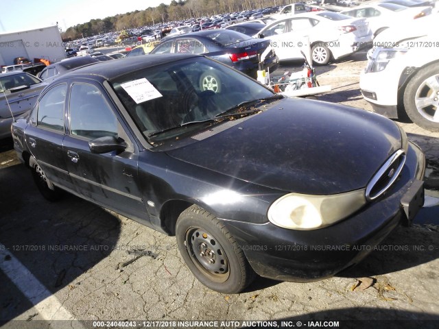 1FAFP6536XK154468 - 1999 FORD CONTOUR LX BLACK photo 1