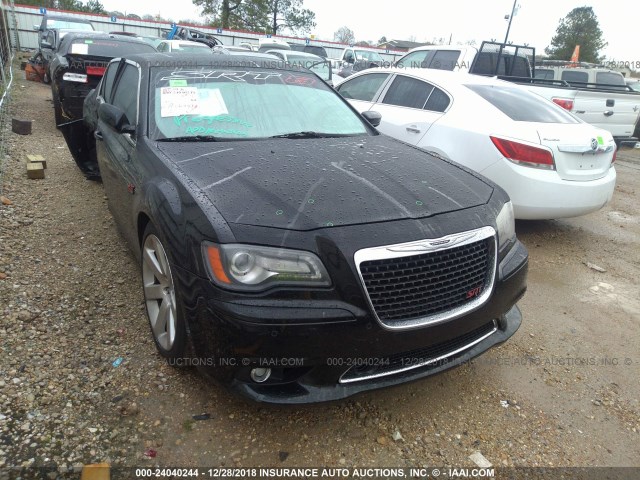 2C3CCAFJ1CH800966 - 2012 CHRYSLER 300 SRT-8 BLACK photo 1