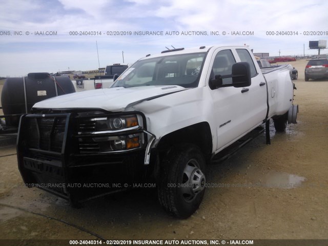 1GC5KYC83GZ174814 - 2016 CHEVROLET SILVERADO K3500 WHITE photo 2