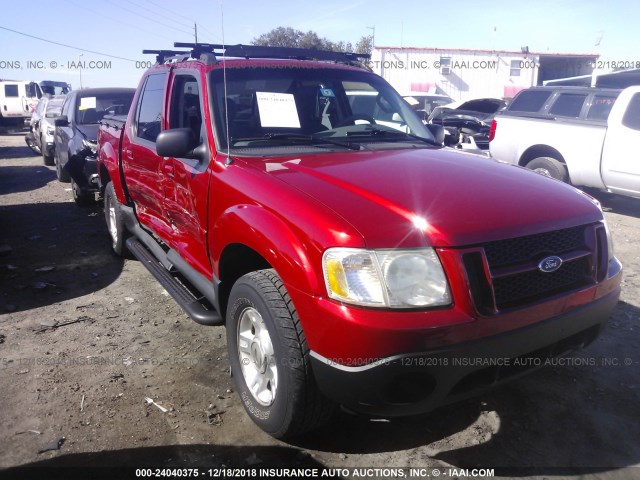 1FMZU77EX3UA26412 - 2003 FORD EXPLORER SPORT TR  RED photo 6