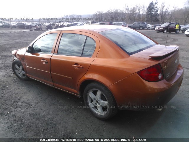 1G1AL55F467723056 - 2006 CHEVROLET COBALT LT ORANGE photo 3