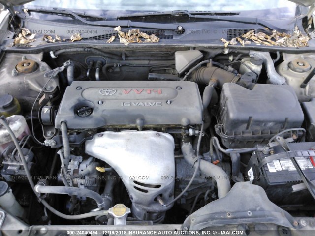 4T1BE32K66U112602 - 2006 TOYOTA CAMRY LE/XLE/SE TAN photo 10