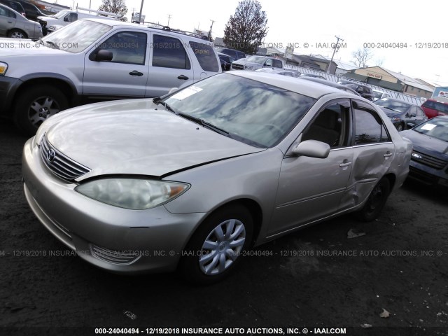 4T1BE32K66U112602 - 2006 TOYOTA CAMRY LE/XLE/SE TAN photo 2