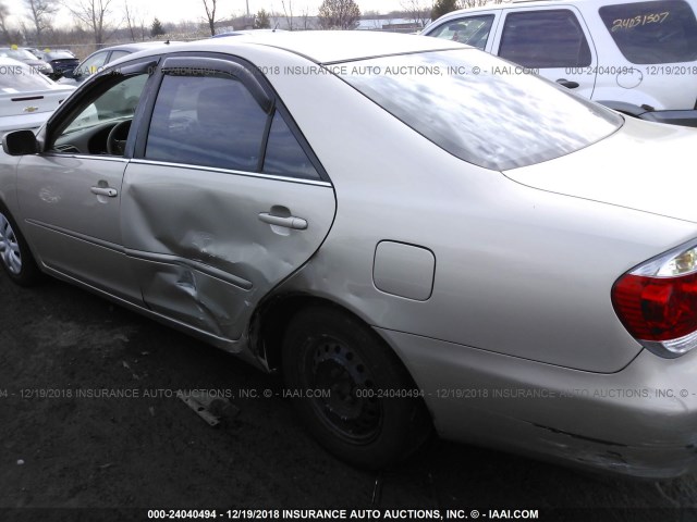 4T1BE32K66U112602 - 2006 TOYOTA CAMRY LE/XLE/SE TAN photo 6