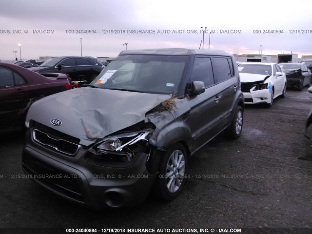 KNDJT2A60C7466999 - 2012 KIA SOUL +/!/SPORT GRAY photo 2