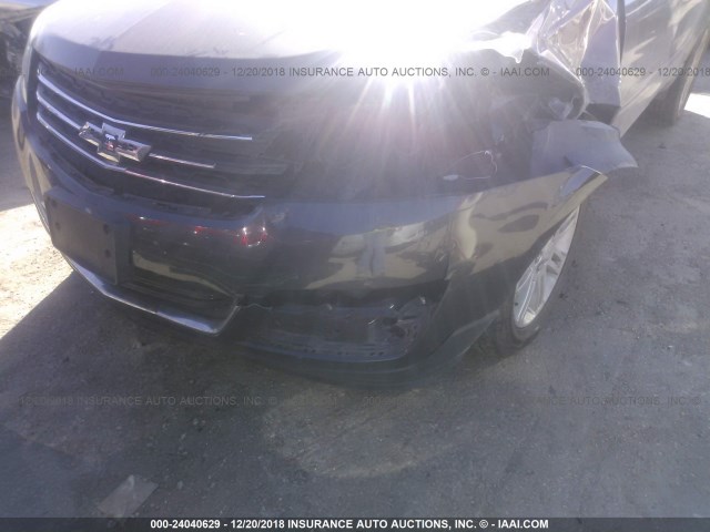 1GNKRGKD0DJ104681 - 2013 CHEVROLET TRAVERSE LT Մոխրագույն լուսանկար 6