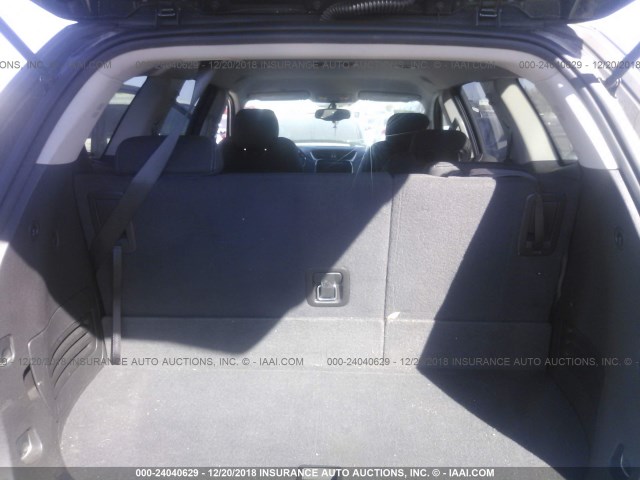 1GNKRGKD0DJ104681 - 2013 CHEVROLET TRAVERSE LT Մոխրագույն լուսանկար 8